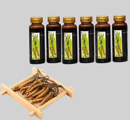 OEM ODM Private label cordyceps liquido orale soluzione al 100% di estratto di Cordyceps sinensis