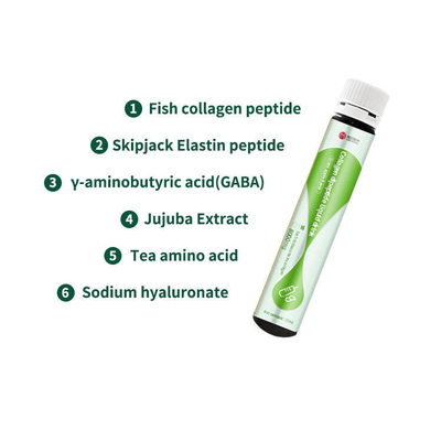 L'OEM pela la sarda che dell'arancia sanguinella degli enzimi della frutta della bevanda del collagene del mare di illuminazione il peptide elastico del collagene beve il liquido orale