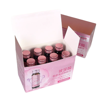 Pelle halal di bellezza della bottiglia dell'etichetta privata dell'OEM che imbianca supplemento dell'acqua della bevanda di Marine Collagen Peptide Powder Liquid