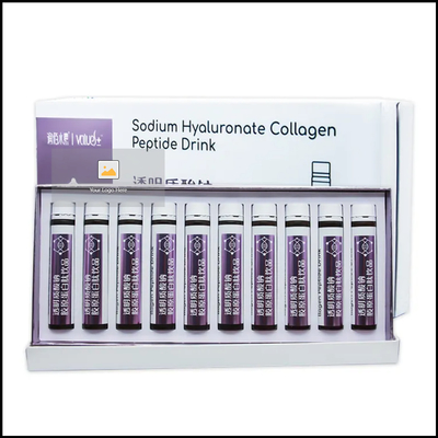 OEM Beauty Skin Whitening e Anti Aging Beauty Collagen Peptide Nido d'uccello Liquido orale