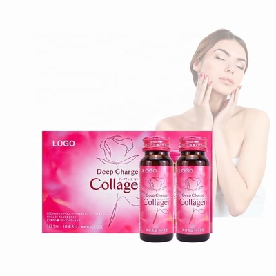 OEM/ODM Halal Nido di Uccello Collagene Pelle sbiancante Orale Liquido fruttato Bevanda Acido Ialuronico Collagene Liquido Orale