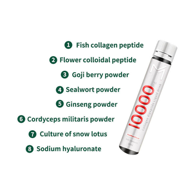 Della bevanda liquida orale fito Rose Beauty Collagen Drink Marine liquido del collagene dell'OEM