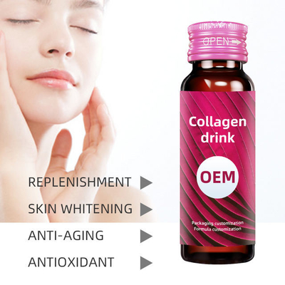 Liquidi orali con peptidi di collagene sbiancanti per la pelle 30mlx8