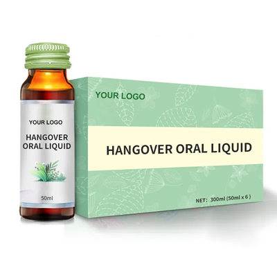 Anti alcolico a base di erbe Hovenia Dulcis Radix Puerariae Estratto Vegan Hangover Drink OEM ODM