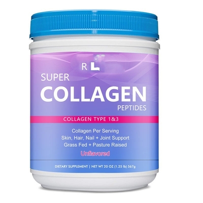 I prodotti di bellezza della polvere della bevanda proteica del collagene dell'OEM hanno idrolizzato il peptide del collagene del collagene del pesce