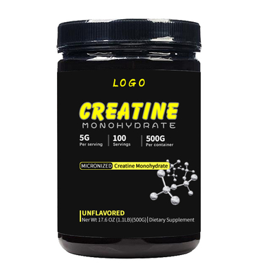 OEM Food Diet Supplement creatina monoidrato 500 g di siero di latte creatina monoidrato in polvere