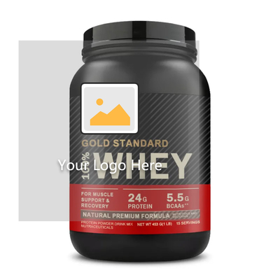 Polvere 100% della proteina di parità aurea della costruzione del muscolo del corpo della polvere dell'isolato del proteina del siero dell'etichetta privata dell'OEM 5lb