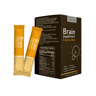 L'OEM ha migliorato la memoria e concentrazione Brain Supplement Powder For Students avanzato, adulti e anziani