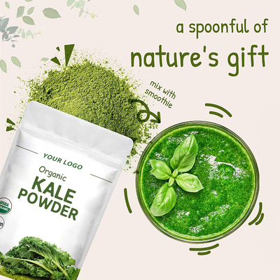 Polvere organica dell'estratto del cavolo della polvere di Superfood Juiced di verdi dell'OEM