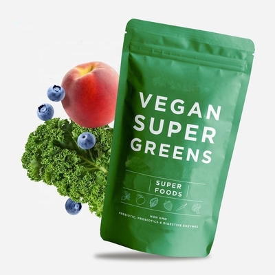 I verdi di Superfood di probiotici degli enzimi digestivi mescolano l'OEM della polvere con la clorella di Spirulina