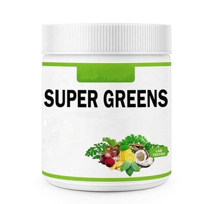 I verdi di Superfood di probiotici degli enzimi digestivi mescolano l'OEM della polvere con la clorella di Spirulina