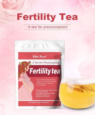 Supplemento uterino per la pulizia della disintossicazione dell'OEM del tè della gravidanza della fertilità delle donne