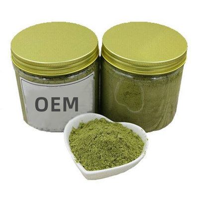 Le etichette che private della polvere dell'OEM Moringa moringa incapsula organico personalizzano la polvere della foglia di moringa