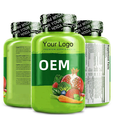 Compresse del multivitaminico dell'alimento di vendita calda dell'OEM le intere per salute degli uomini completano 120 capsule del vegano