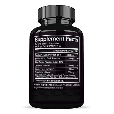 OEM Best Selling Private Label Colon Cleanse Pillole dimagranti Capsule dimagranti Probiotici Detox Capsule