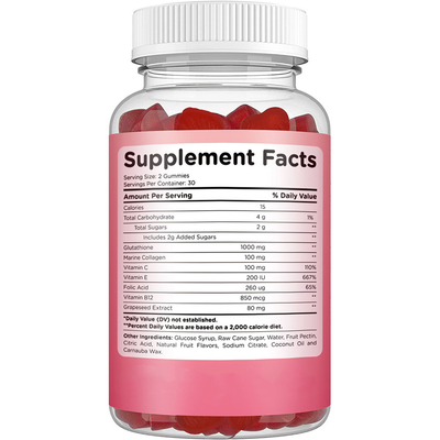 Capsule di glutatione OEM L-glutatione antietà al collagene