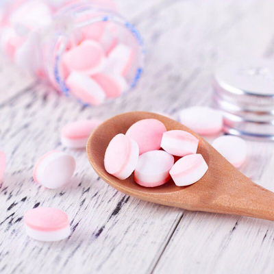OEM di caramelle alito fresco al gusto di limone e anguria senza zucchero