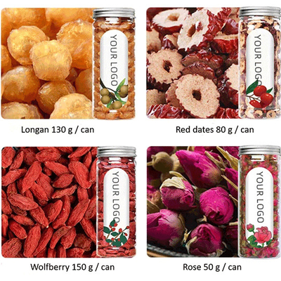 OEM 40 diverse tisane cinesi raffinate con proprietà anti ansia