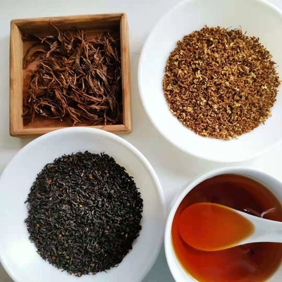 Sostituto salutare delle foglie organiche naturali per il tè nero dell'osmanto del tè