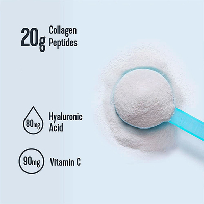Peptidi di collagene di tipo 1 di tipo 3 senza glutine per bevande solide al collagene OEM
