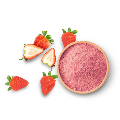 Polvere rosa della fragola dell'OEM della bevanda solida dell'estratto della frutta fresca della pianta