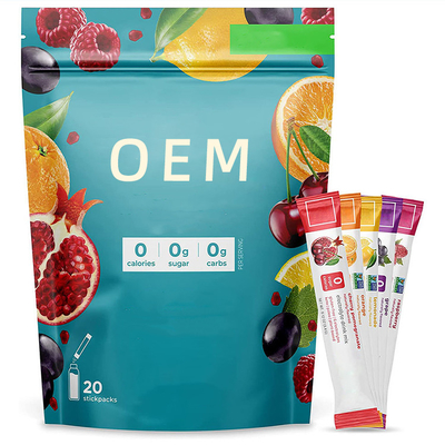 Idratazione di rinfresco della bevanda dell'etichetta privata di supplemento solido dell'OEM Sugar Free Mens Womens Workout
