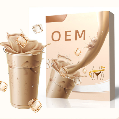 Caffè Latte Succo Di Tè OEM Polvere Perdita Di Peso Sottile 10gx10bags