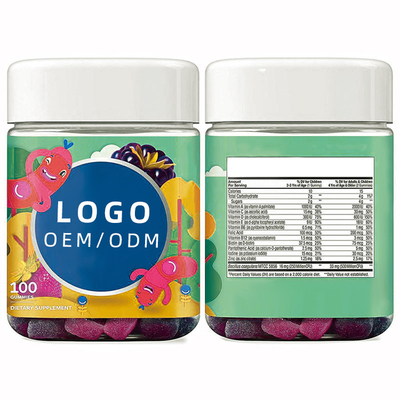 Supplementi nutrizionali per bambini OEM Multivitaminici Gummies Daily Healthcare Immune Booster Gummy