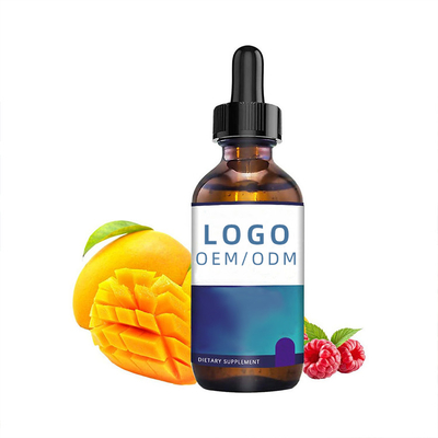 Gocce di collagene di biotina da 30 ml che dimagriscono BHB Keto Drops Olio essenziale di estratto di erbe di semi di olio OEM
