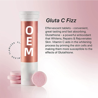 Pelle che imbianca le compresse effervescenti di Colleen Fitzpatrick del glutatione dell'etichetta privata delle pillole dell'OEM per dietetico antiossidante