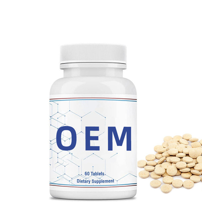 Lo iodio del potassio delle compresse 65mg dello iodio dell'OEM del ODM riduce in pani le pillole di supplemento dello iodio di sostegno della tiroide