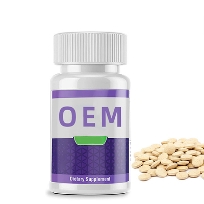 Lo iodio del potassio delle compresse 65mg dello iodio dell'OEM del ODM riduce in pani le pillole di supplemento dello iodio di sostegno della tiroide