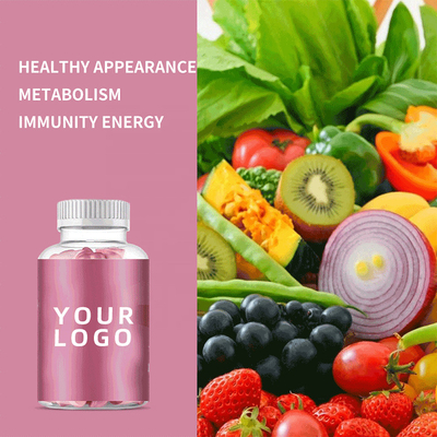 Il multivitaminico delle donne con il supporto immune di salute del corpo di energia di A.C.D E K delle vitamine