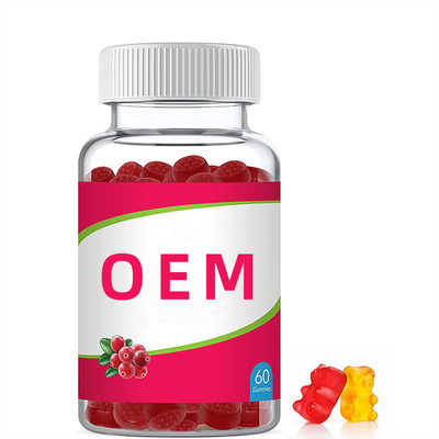 Integratore alimentare probiotico del mirtillo rosso dell'apparato urinario di Gummies delle donne di 100% del mirtillo rosso nutrizionale naturale di supplementi