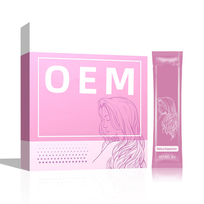 Polvere organica del collagene di bellezza nutrizionale di supplementi delle donne dell'OEM del ODM per il problema delle donne